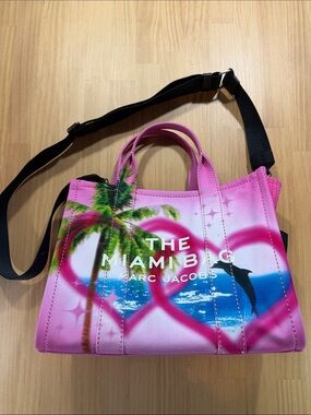 Marc Jacobs Pink The Miami Bag Tote